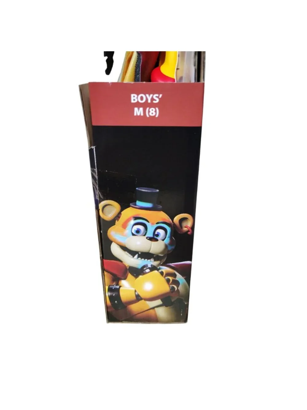 FNAF Security Breach Glamrock Freddy Boys Costume Medium 8 Rubies 4 Piece New